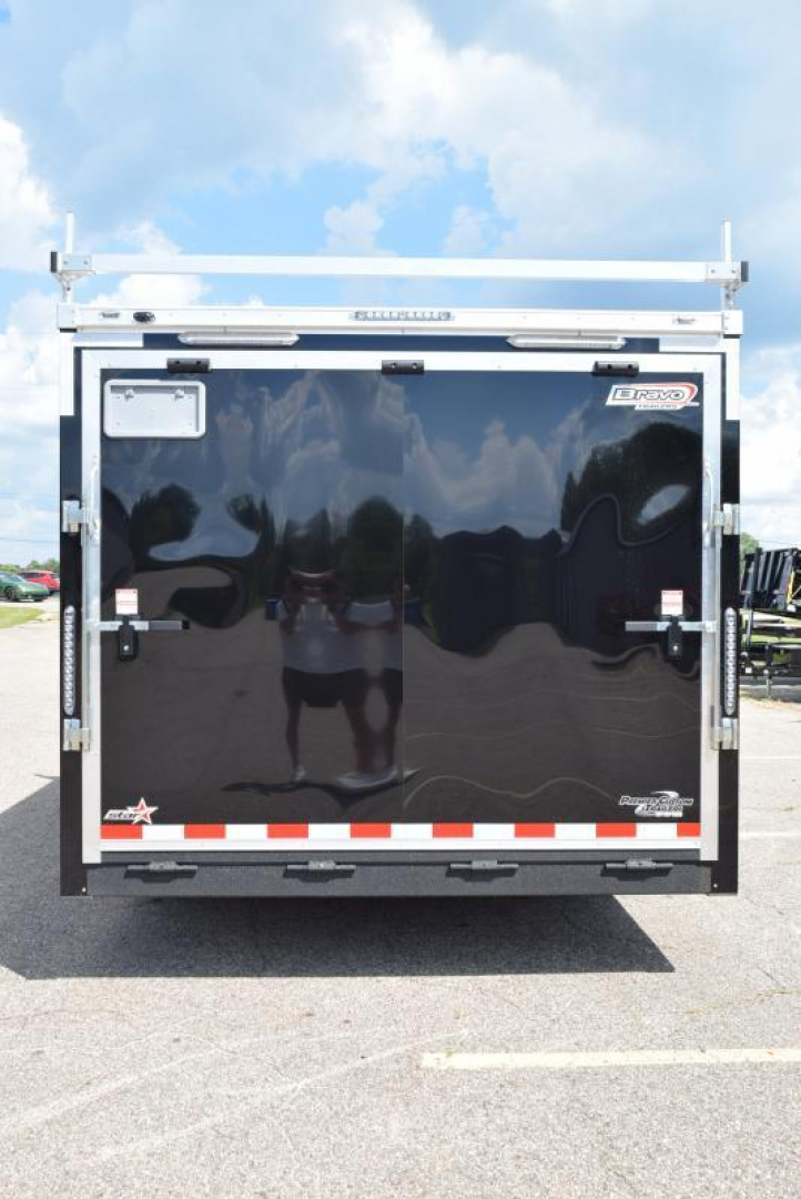 New BRAVO STAR 8.5x16 PRO SERIES CONTRACTOR TRAILER w/ REAR RAMP DOOR
