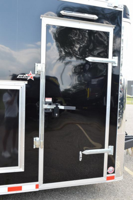 New BRAVO STAR 8.5x16 PRO SERIES CONTRACTOR TRAILER w/ REAR RAMP DOOR