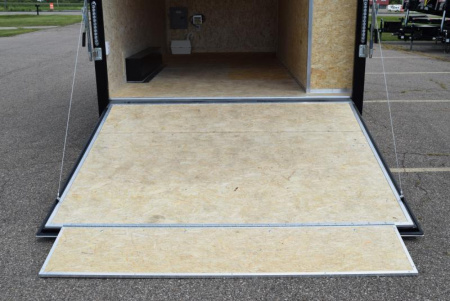 New BRAVO STAR 8.5x16 PRO SERIES CONTRACTOR TRAILER w/ REAR RAMP DOOR