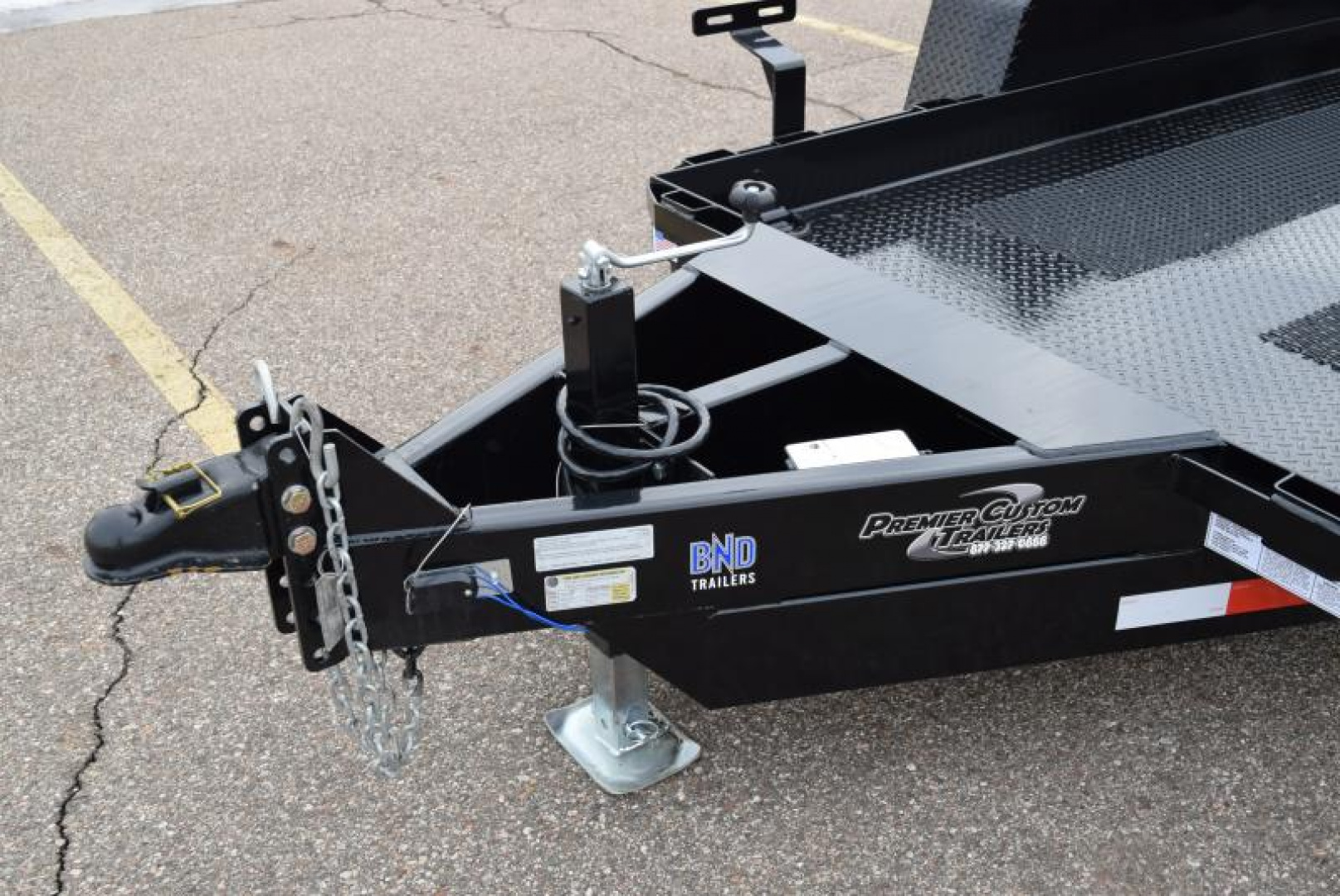 New BND 5x10 SCISSOR LIFT TRAILER w/ 3500LB AXLES