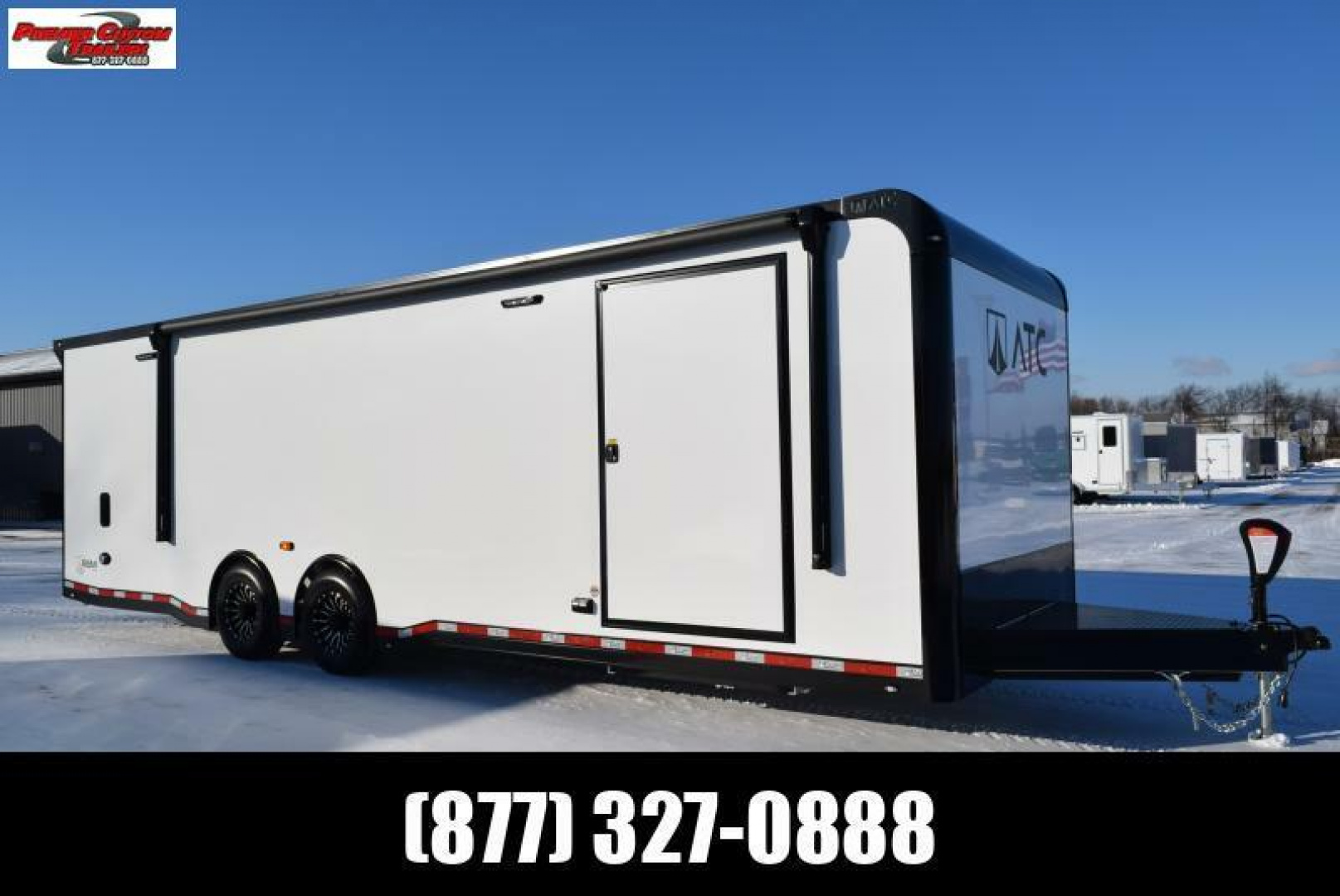 New ATC 8.5x28 ROM 550 PREMIER RACE TRAILER