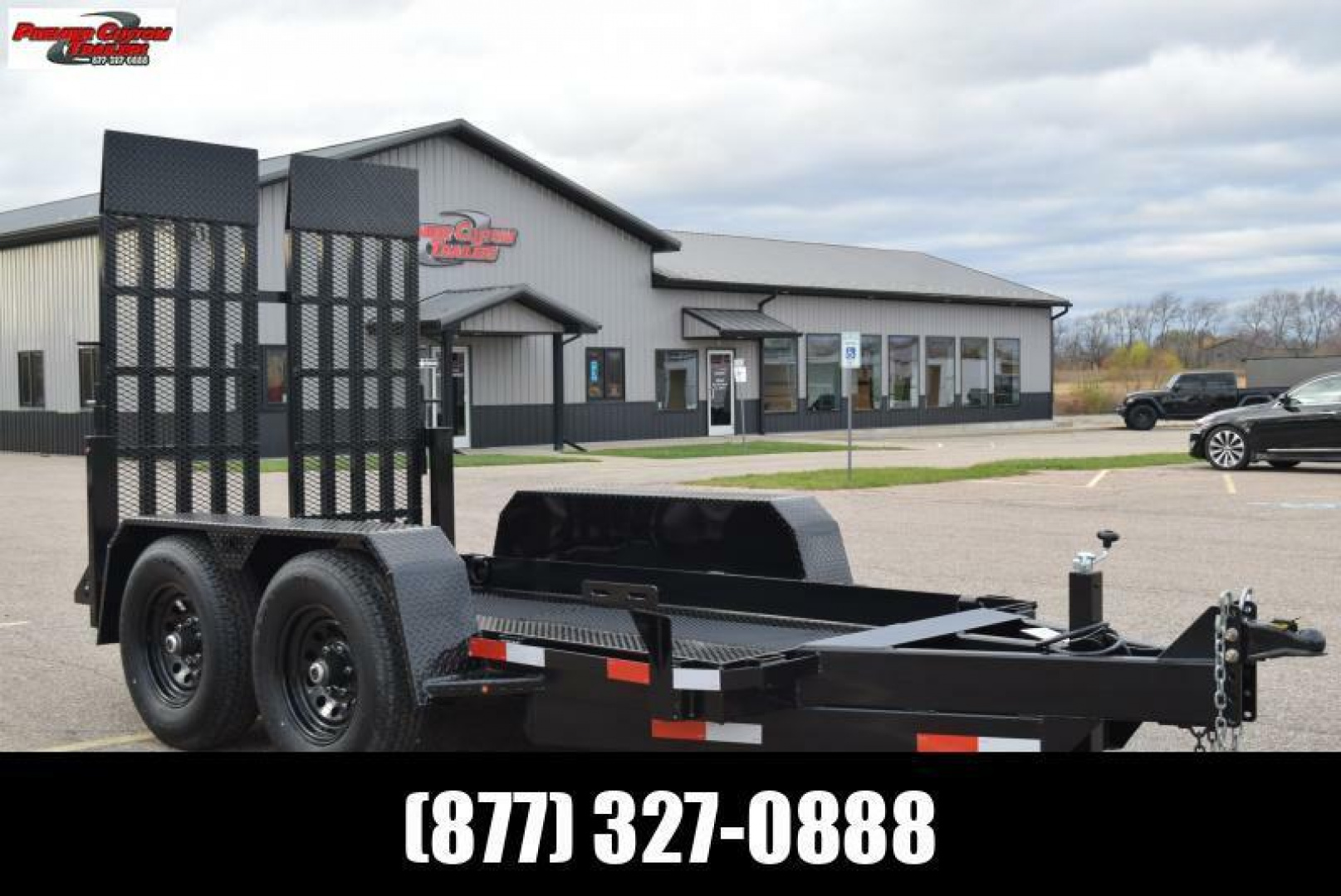 New BND 5x10 SCISSOR LIFT TRAILER w/ 5200LB AXLES