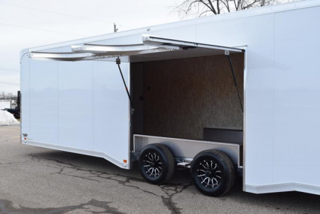 New ATC 8.5x28' ROM 400 CAR HAULER w/ PREMIUM ESCAPE DOOR