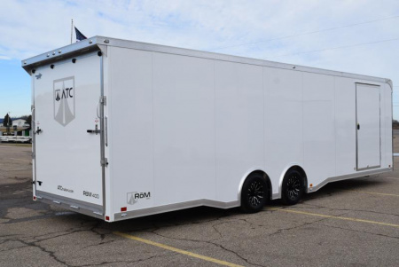 New ATC 8.5x28' ROM 400 CAR HAULER w/ PREMIUM ESCAPE DOOR