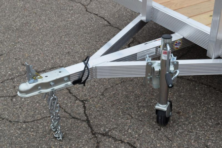 New SPORT HAVEN 6x10 OPEN UTILITY TRAILER w/ BI-FOLD RAMP GATE