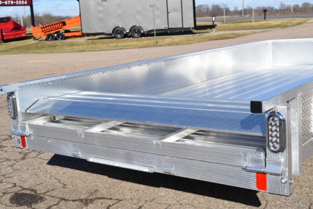 New SPORT HAVEN 6x14 DELUXE SERIES UTILITY TRAILER w/ ATP SIDES AND BI-FOLD RAMP GATE