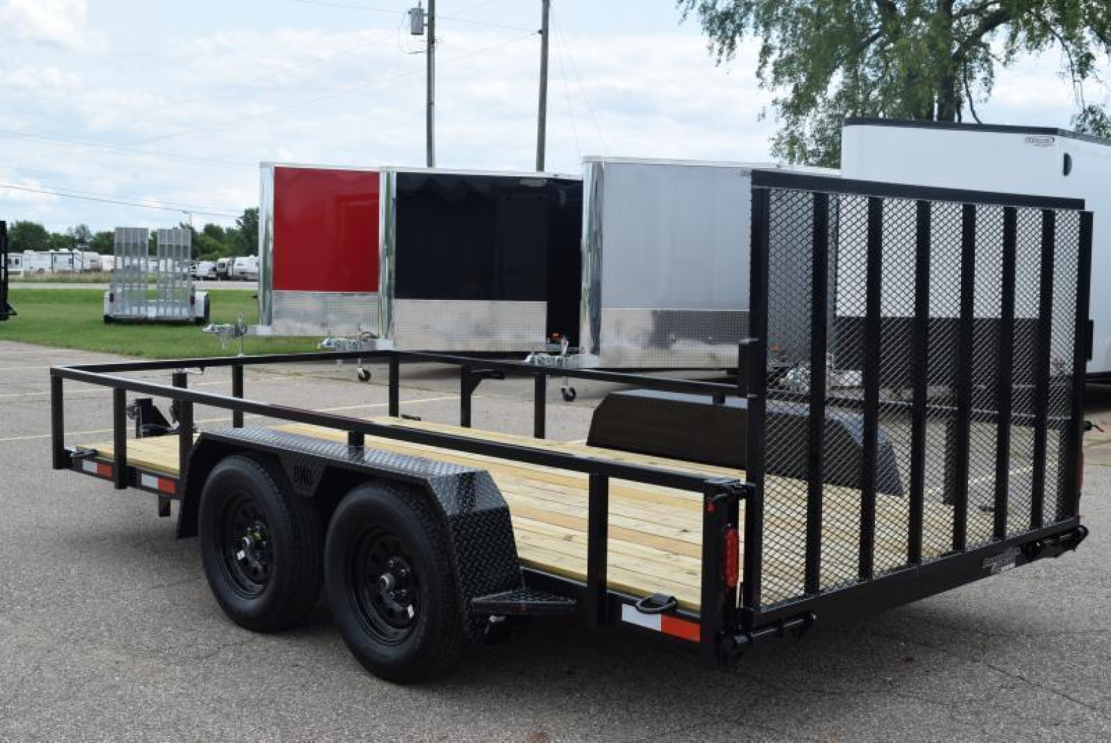 New BND 7x14' LANDSCAPE UTILITY TRAILER