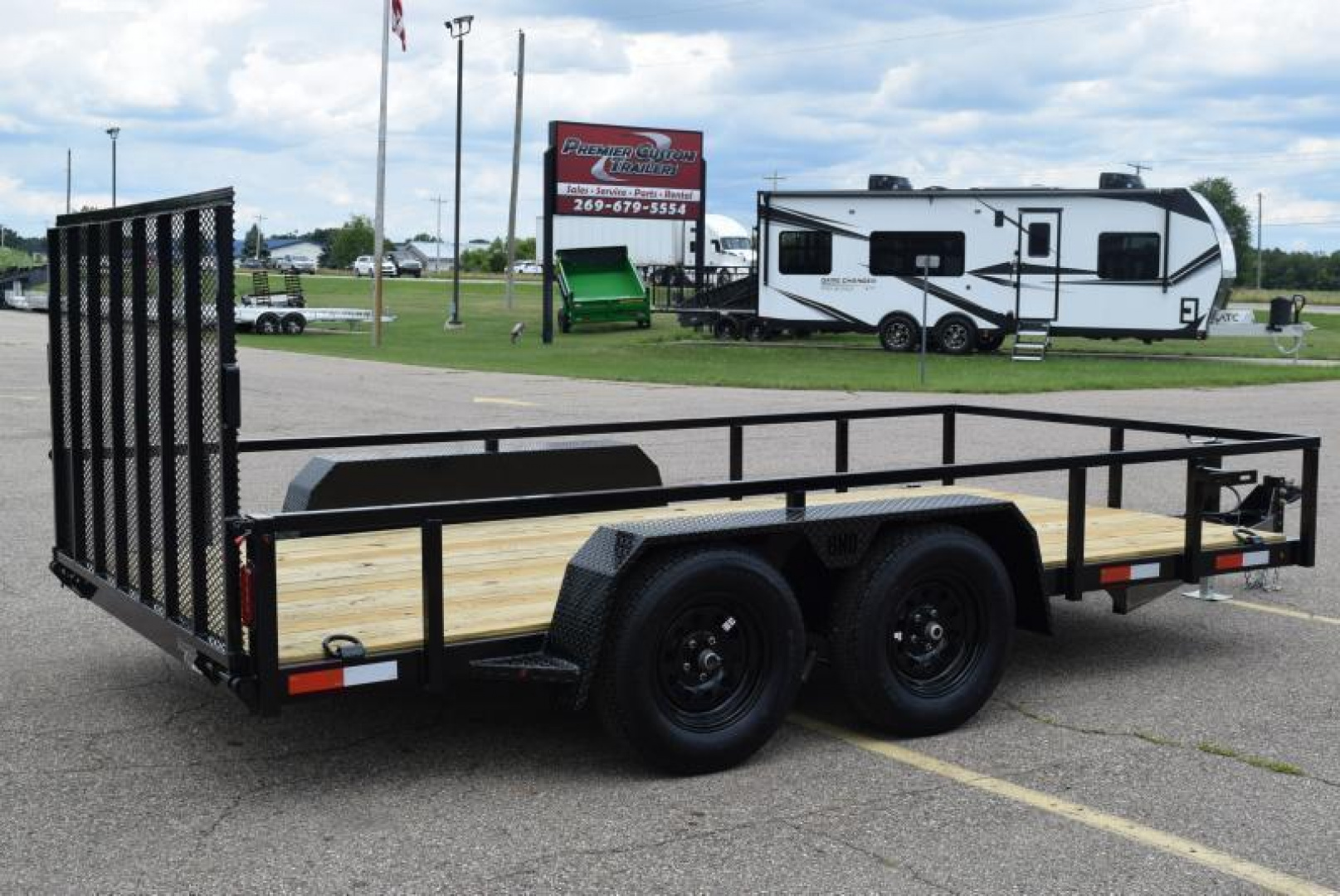 New BND 7x14' LANDSCAPE UTILITY TRAILER