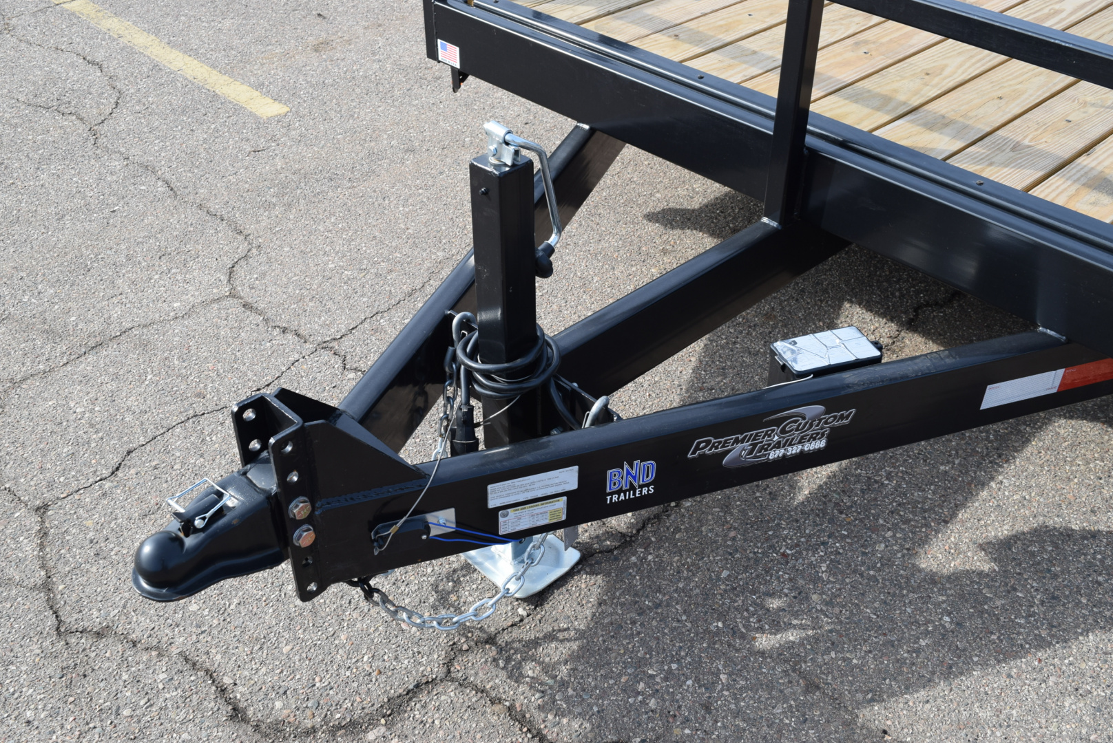 New BND 7x20 LANDSCAPE UTILITY TRAILER w/ 5200LB AXLES AND HD REAR RAMP GATE