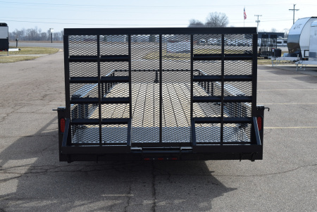 New BND 7x20 LANDSCAPE UTILITY TRAILER w/ 5200LB AXLES AND HD REAR RAMP GATE