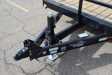 New BND 7x20 LANDSCAPE UTILITY TRAILER w/ 5200LB AXLES AND HD REAR RAMP GATE