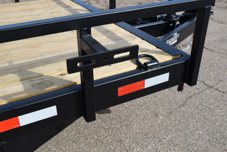New BND 7x20 LANDSCAPE UTILITY TRAILER w/ 5200LB AXLES AND HD REAR RAMP GATE