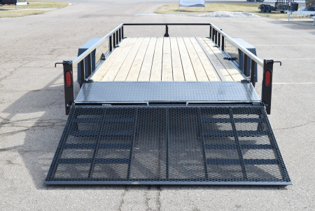 New BND 7x20 LANDSCAPE UTILITY TRAILER w/ 5200LB AXLES AND HD REAR RAMP GATE