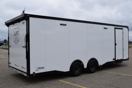 New ATC 8.5x24' ROM 400 CAR HAULER *PLUS PACKAGE* w/ PREMIUM ESCAPE DOOR