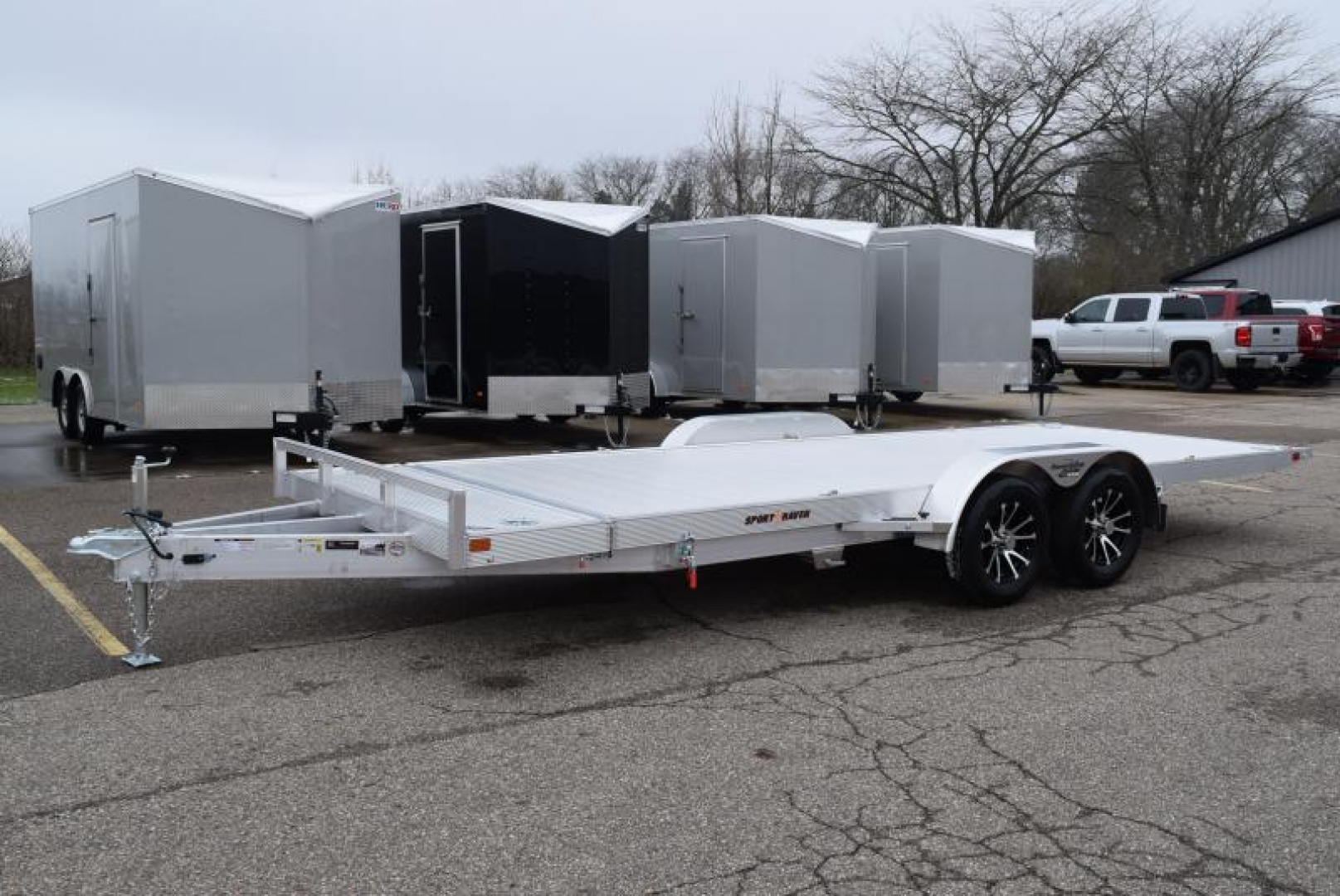New SPORT HAVEN 20' PREMIUM TILT BED CAR HAULER - 7K GVWR