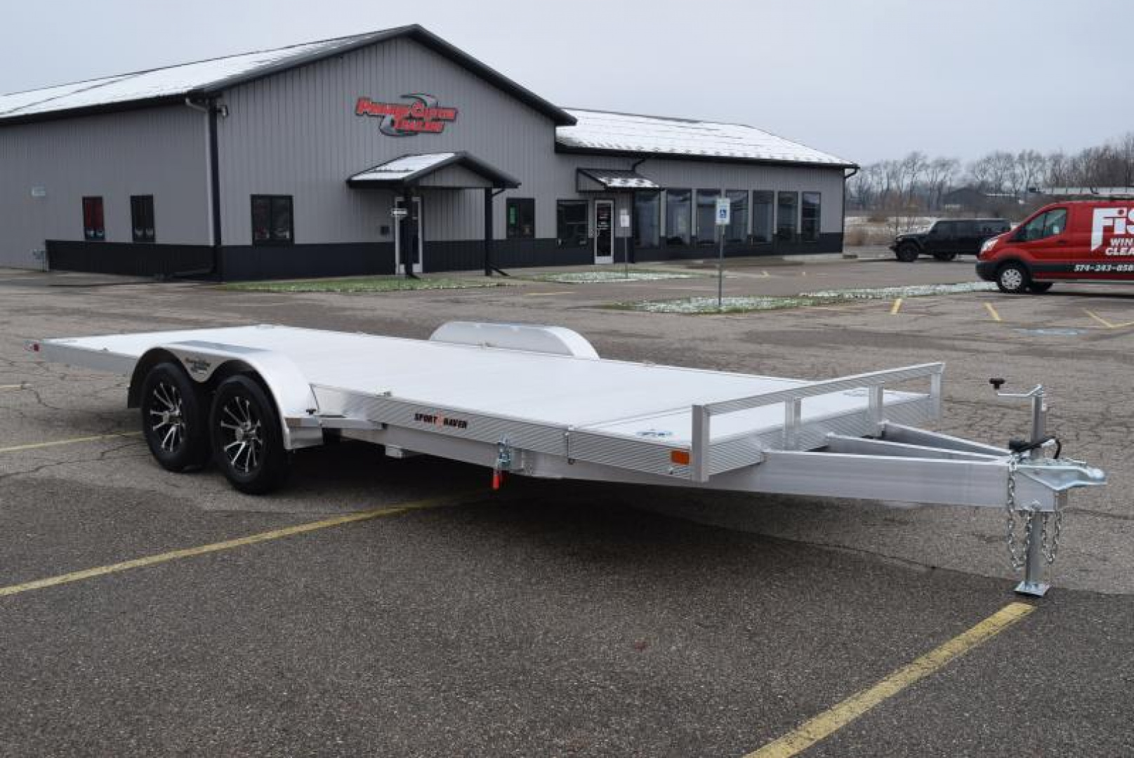 New SPORT HAVEN 20' PREMIUM TILT BED CAR HAULER - 7K GVWR