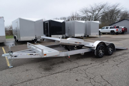 New SPORT HAVEN 20' PREMIUM TILT BED CAR HAULER - 7K GVWR