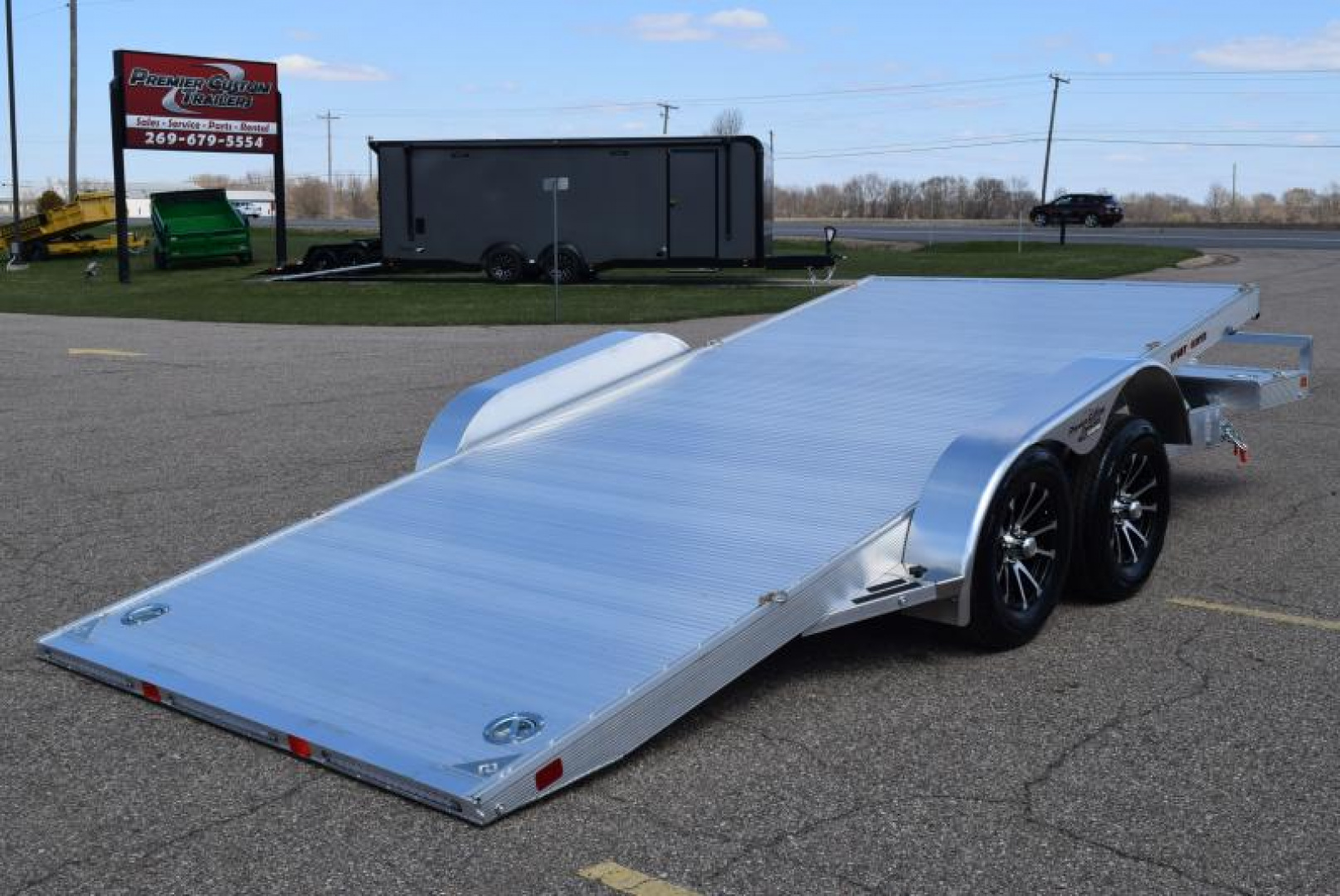 New SPORT HAVEN 18' PREMIUM TILT BED CAR HAULER - 7K GVWR