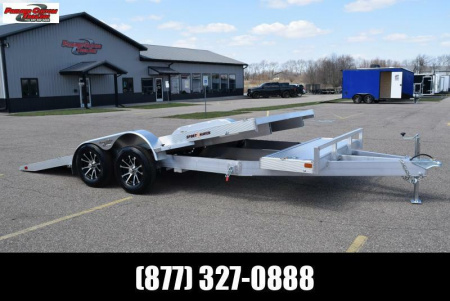 New SPORT HAVEN 18' PREMIUM TILT BED CAR HAULER - 7K GVWR