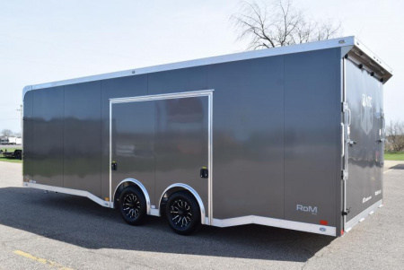 New ATC 8.5x24' ROM 400 CAR HAULER w/ PREMIUM ESCAPE DOOR