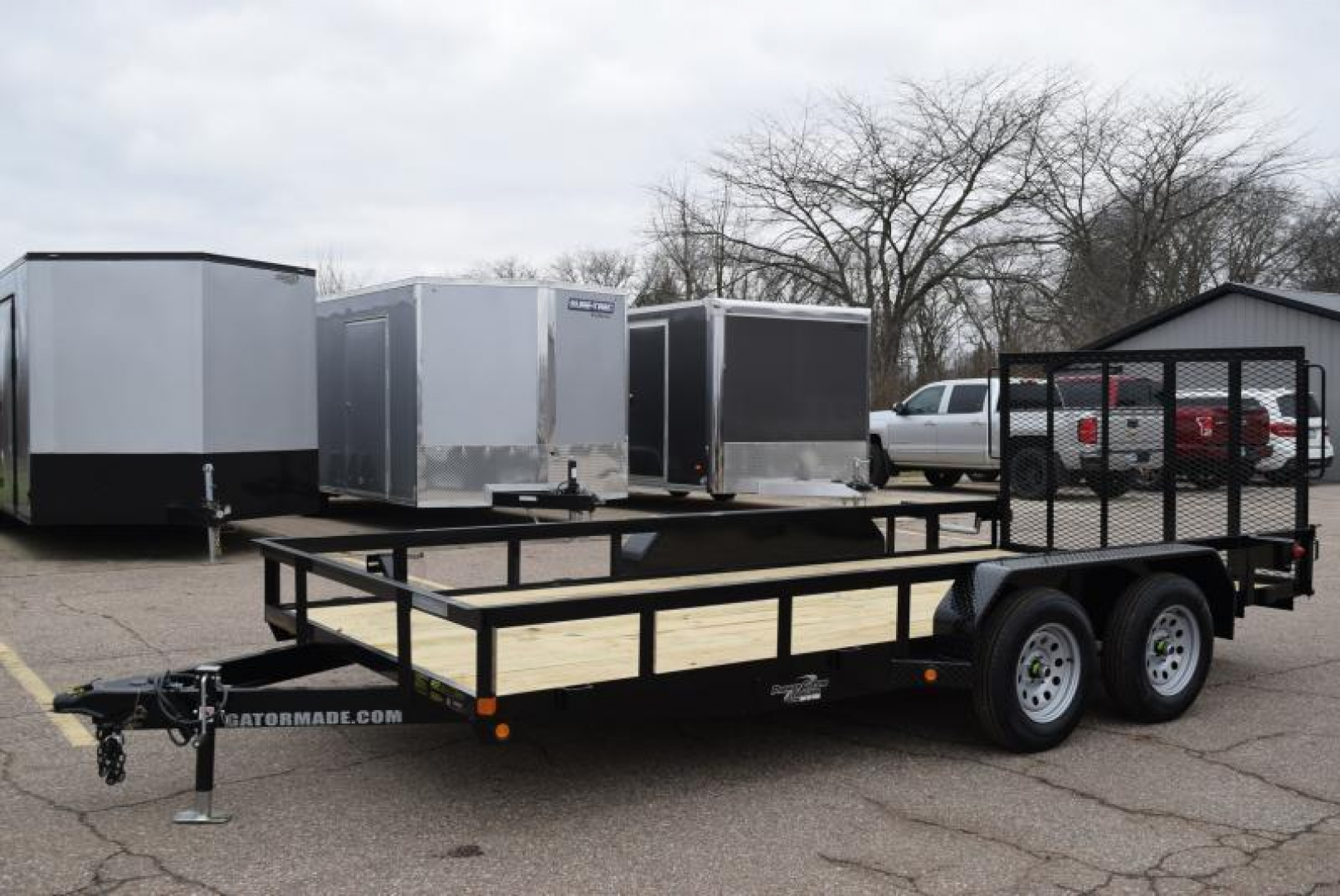 New GATORMADE 82"X16' OPEN LANDSCAPE TRAILER
