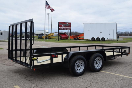 New GATORMADE 82"X16' OPEN LANDSCAPE TRAILER