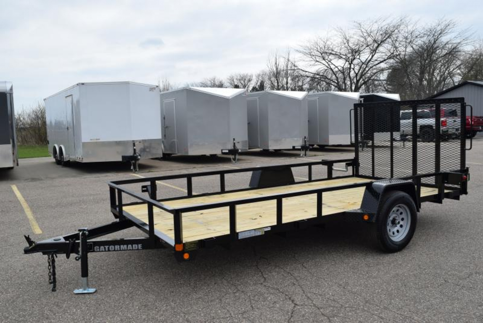 New GATORMADE 6'4"x14' UTILITY TRAILER