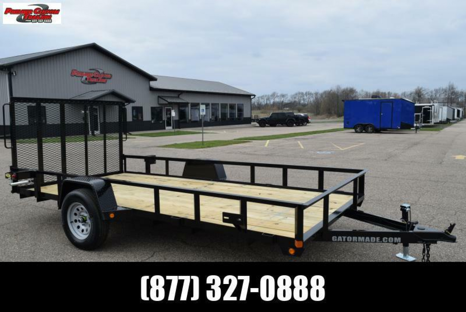 New GATORMADE 6'4"x14' UTILITY TRAILER
