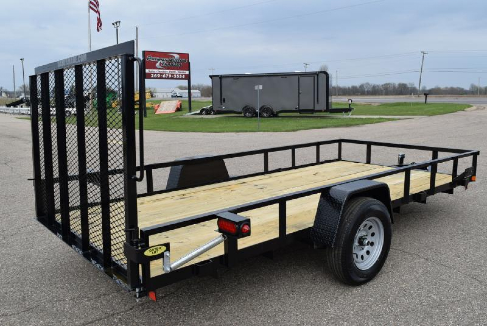 New GATORMADE 6'4"x14' UTILITY TRAILER