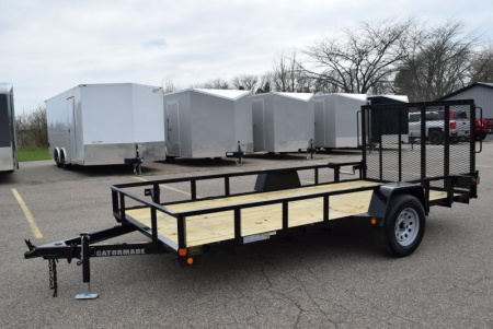 New GATORMADE 6'4"x14' UTILITY TRAILER