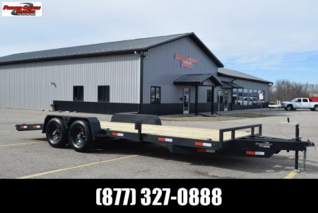 New BND 20' EZ LOAD CAR HAULER w/ 5200# AXLES