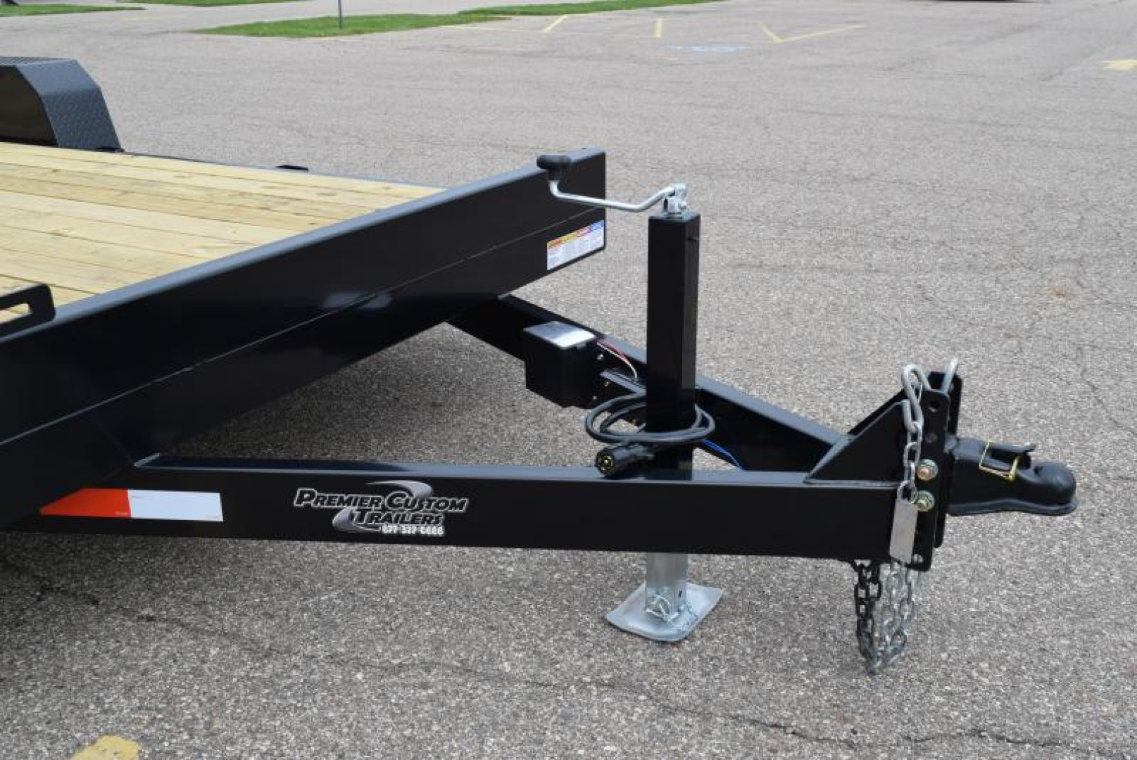 New BND 18' OPEN CAR HAULER w/ 3500# AXLES