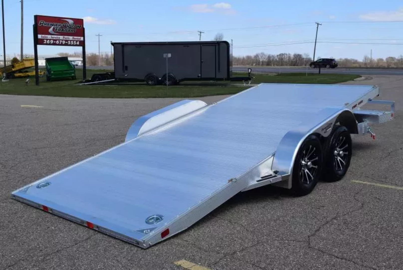 New SPORT HAVEN 18' PREMIUM TILT BED CAR HAULER - 7K GVWR