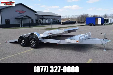 New SPORT HAVEN 18' PREMIUM TILT BED CAR HAULER - 7K GVWR