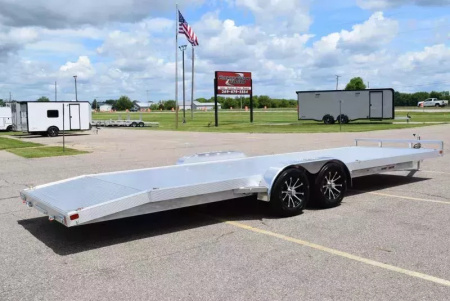 New SPORT HAVEN 24' PREMIUM SERIES ALUMINUM OPEN CAR HAULER - 7K GVWR