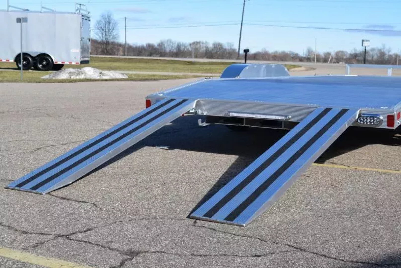 New SPORT HAVEN 18' PREMIUM SERIES ALUMINUM OPEN CAR HAULER - 7K GVWR