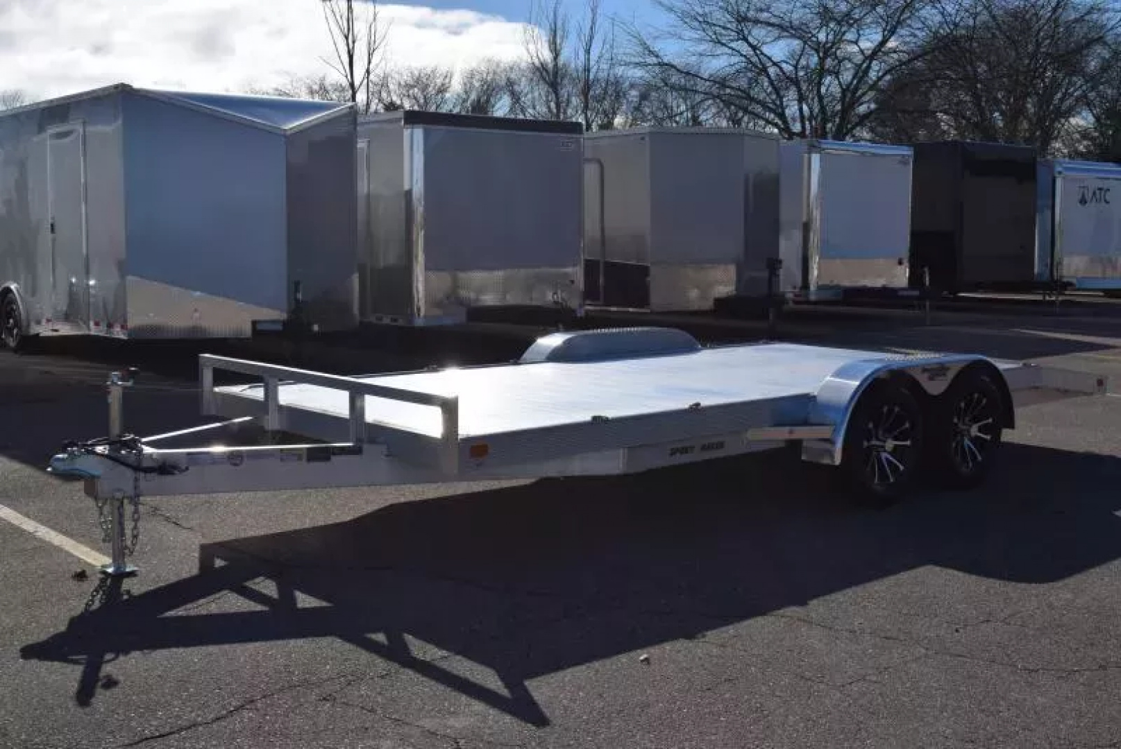 New SPORT HAVEN 18' PREMIUM SERIES ALUMINUM OPEN CAR HAULER - 7K GVWR