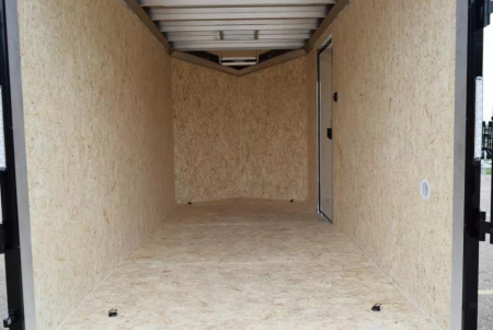 New ATC 6x12 STO 300 ALUMINUM CARGO TRAILER w/ BLACK TRIM PACKAGE