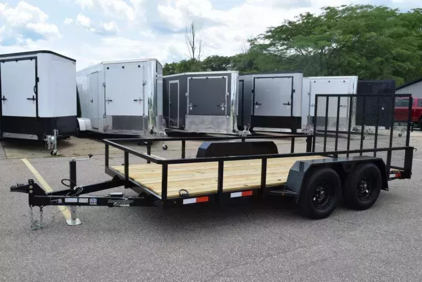 New BND 7x14' LANDSCAPE UTILITY TRAILER