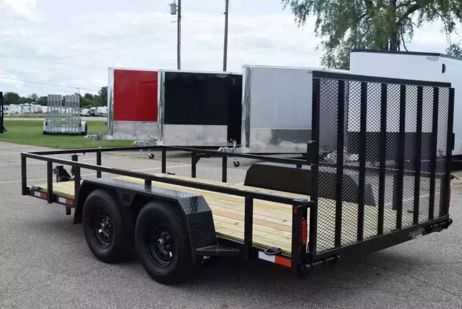 New BND 7x14' LANDSCAPE UTILITY TRAILER
