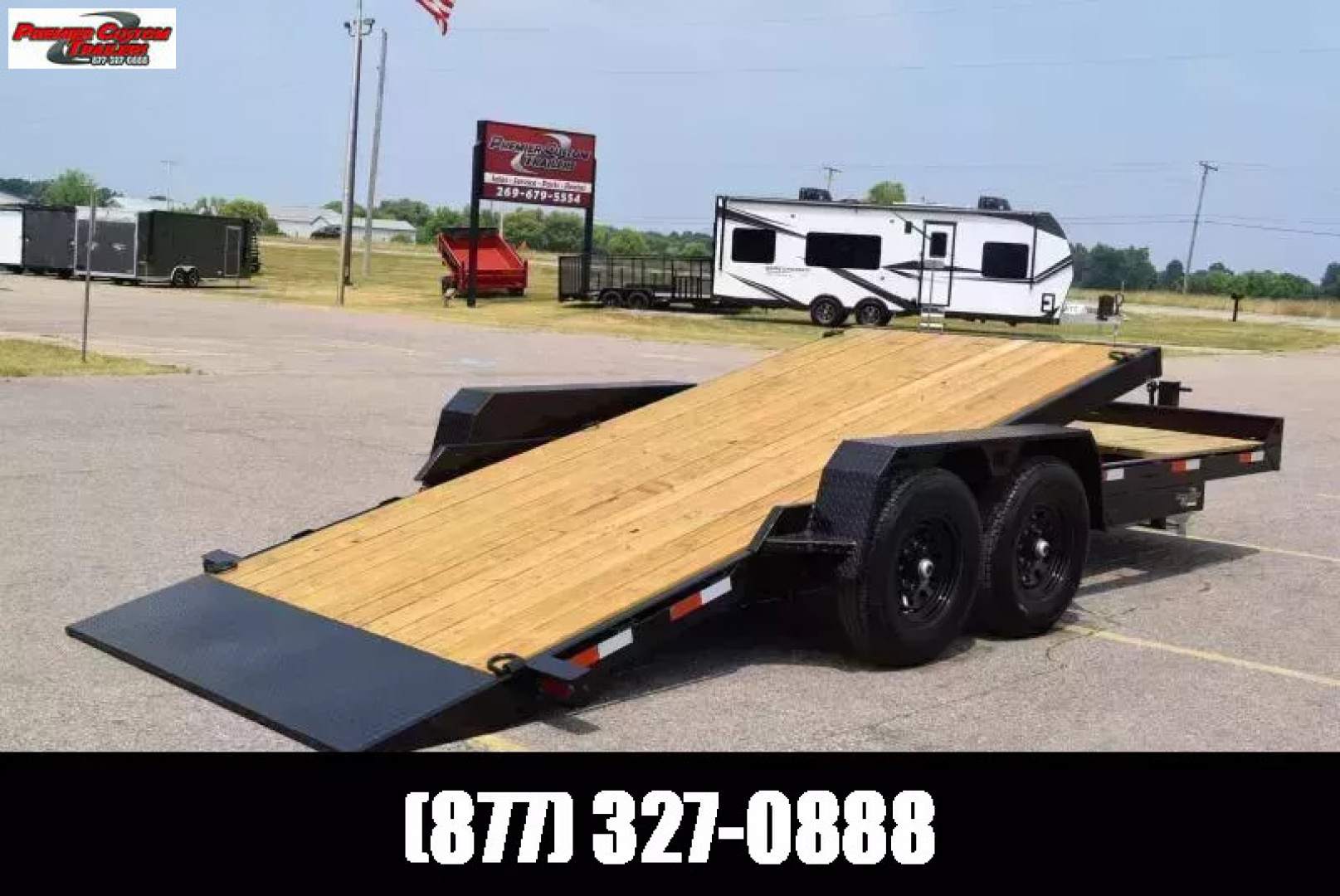 New BND 16'+4' TILT BED 14K EQUIPMENT TRAILER