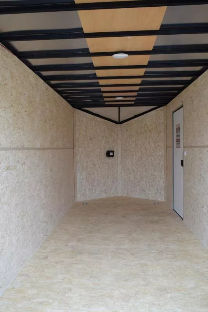 New BRAVO 7x14 SCOUT ENCLOSED CARGO TRAILER *MIDNIGHT EDITION*