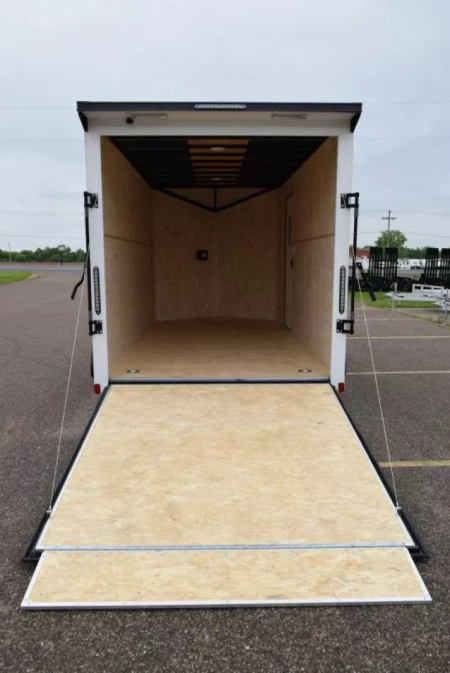 New BRAVO 7x14 SCOUT ENCLOSED CARGO TRAILER *MIDNIGHT EDITION*