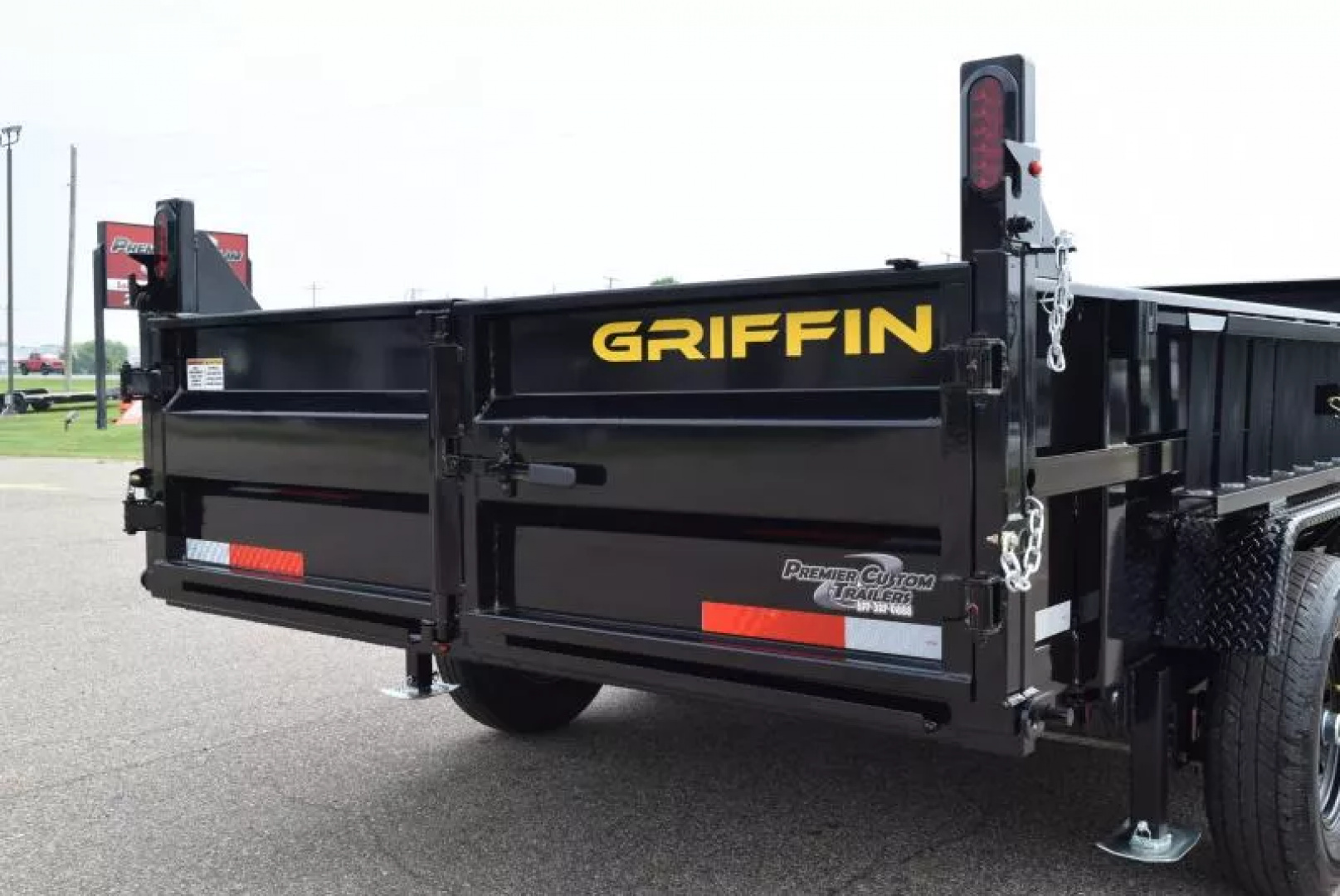 New GRIFFIN 7x14 14K LOW PRO DUMP TRAILER