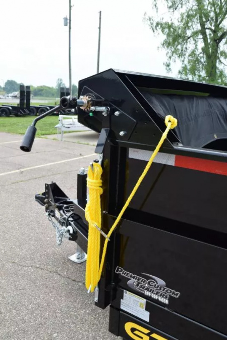 New GRIFFIN 7x14 14K LOW PRO DUMP TRAILER