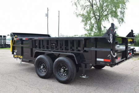 New GRIFFIN 7x14 14K LOW PRO DUMP TRAILER