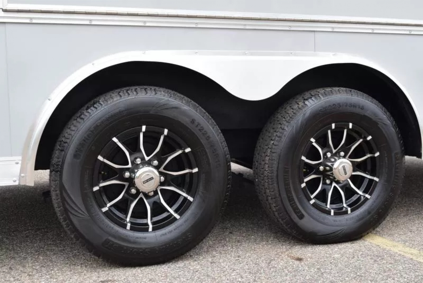 New BRAVO STAR 8.5x16 PRO SERIES CONTRACTOR TRAILER w/ REAR RAMP DOOR