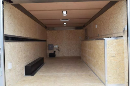 New BRAVO STAR 8.5x16 PRO SERIES CONTRACTOR TRAILER w/ REAR RAMP DOOR