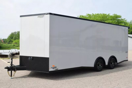New BRAVO 8.5x20 SCOUT PERFORMANCE ENCLOSED RACE TRAILER *MIDNIGHT EDITION*