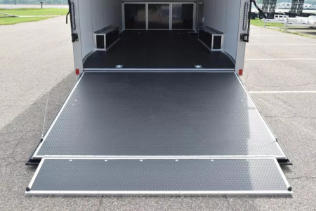 New BRAVO 8.5x20 SCOUT PERFORMANCE ENCLOSED RACE TRAILER *MIDNIGHT EDITION*
